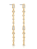 Crystal Linear Earrings