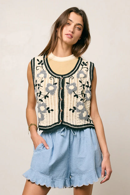 Milo Knit Vest FINAL SALE