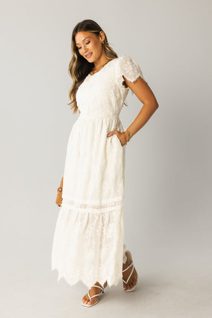 Macie Lace Maxi Dress FINAL SALE