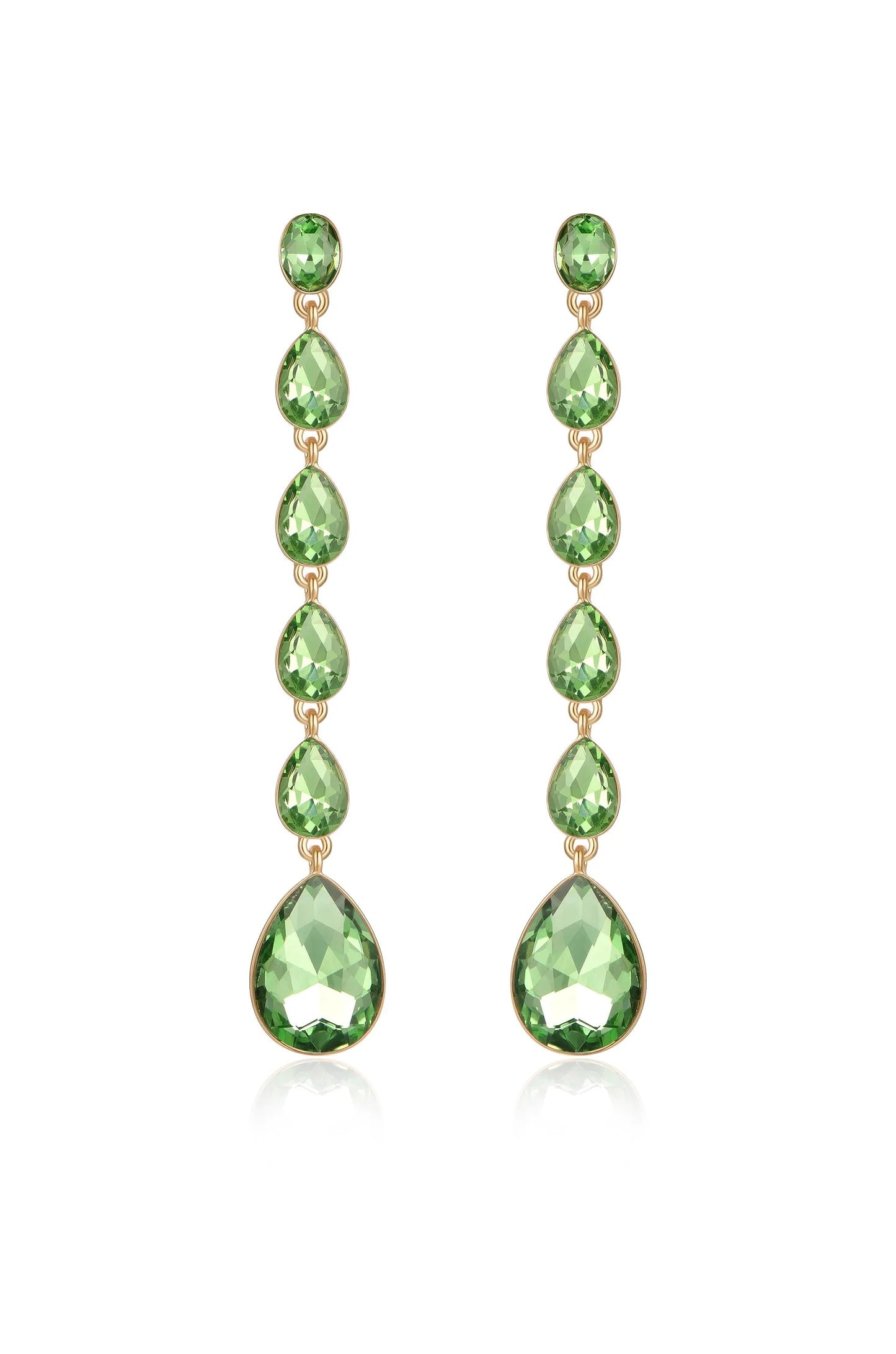 Crystallized Drop Earrings