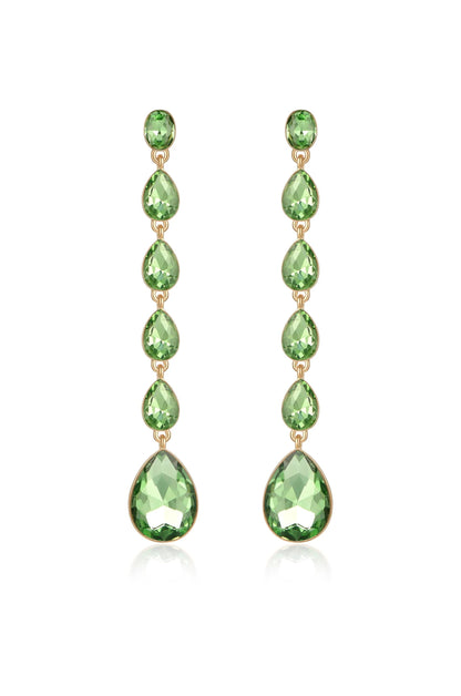Crystallized Drop Earrings