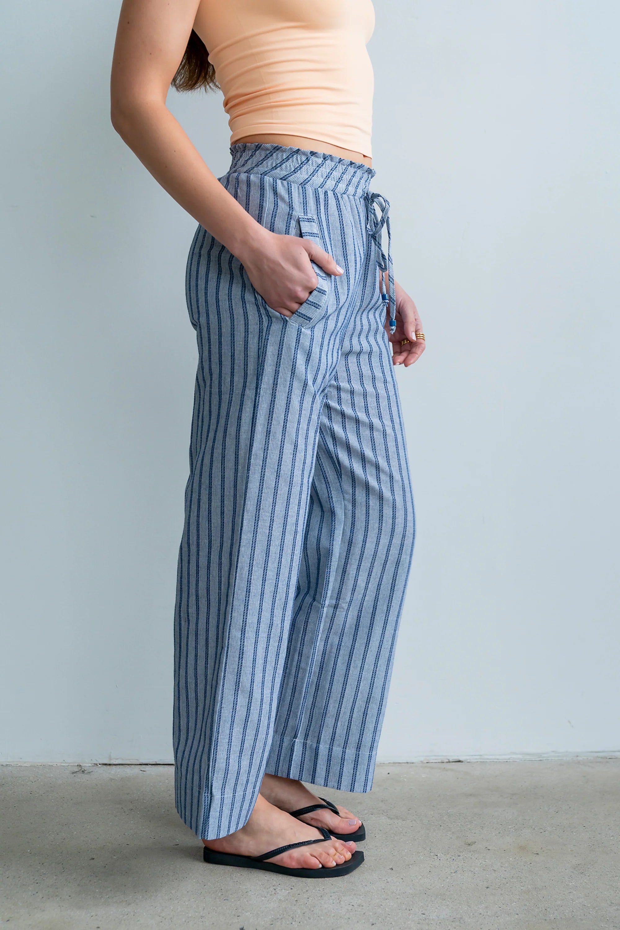 Taysha Striped Pants