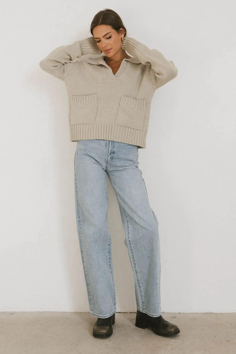 Shauna Collared Sweater FINAL SALE