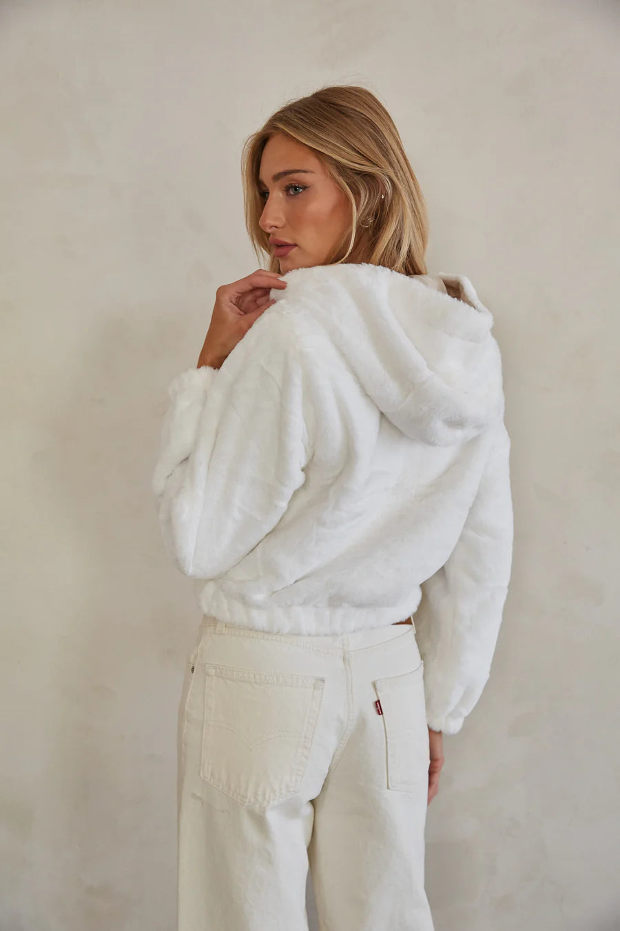 Amelia Reversible Faux Fur Jacket