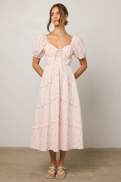 Jamie Floral Midi Dress FINAL SALE
