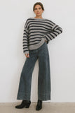 Emmaline Wide Leg Jeans in Dark Wash FINAL SALE