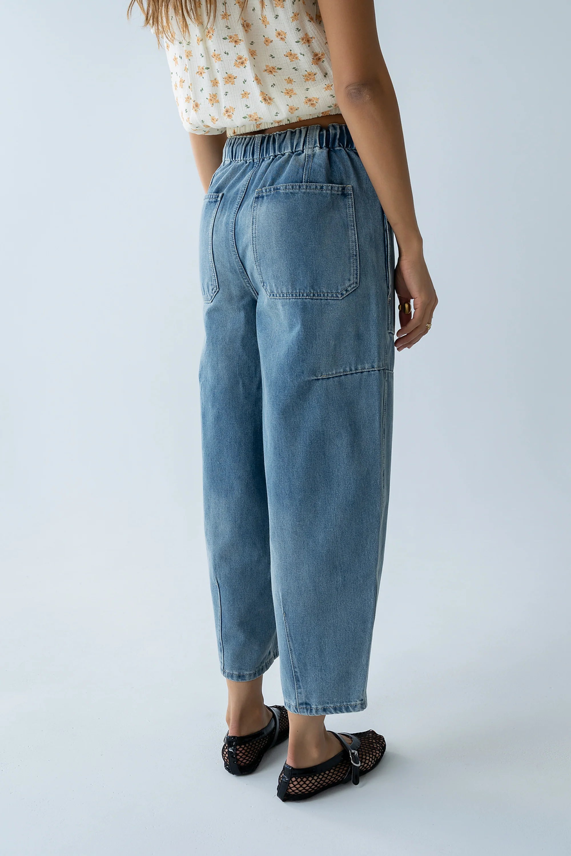Hannah Barrel Jeans