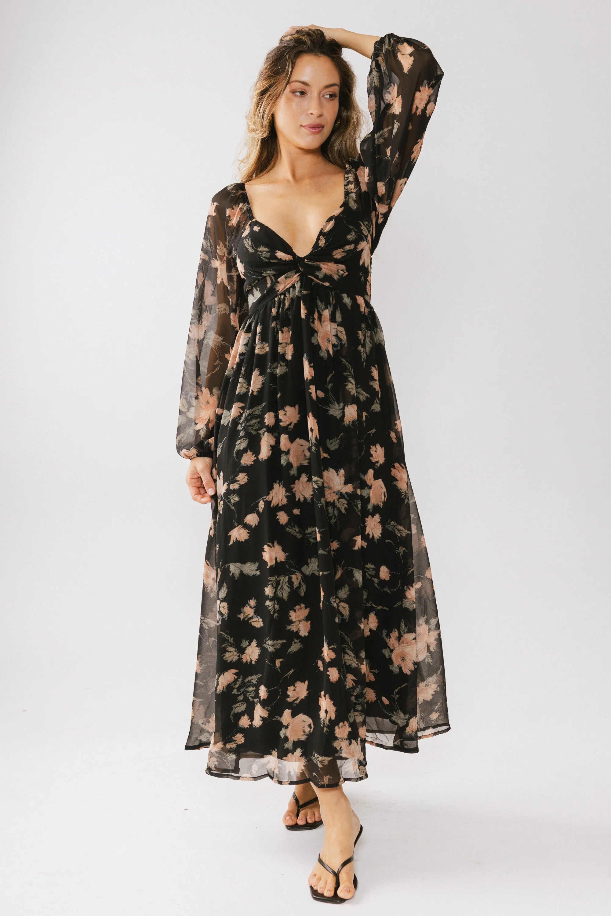 Chance Floral Maxi Dress