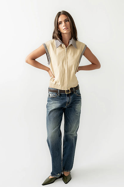 Finn Contrast Vest