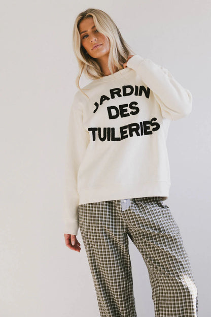 Jardin Des Tuileries Crewneck FINAL SALE