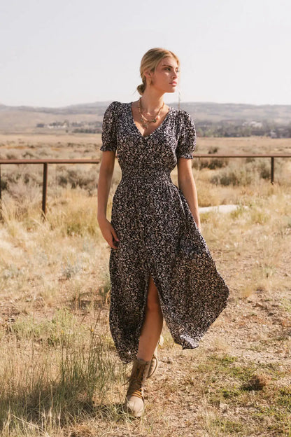 Margaret Floral Midi Dress FINAL SALE