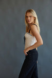 Ayla Contrast Corset Top