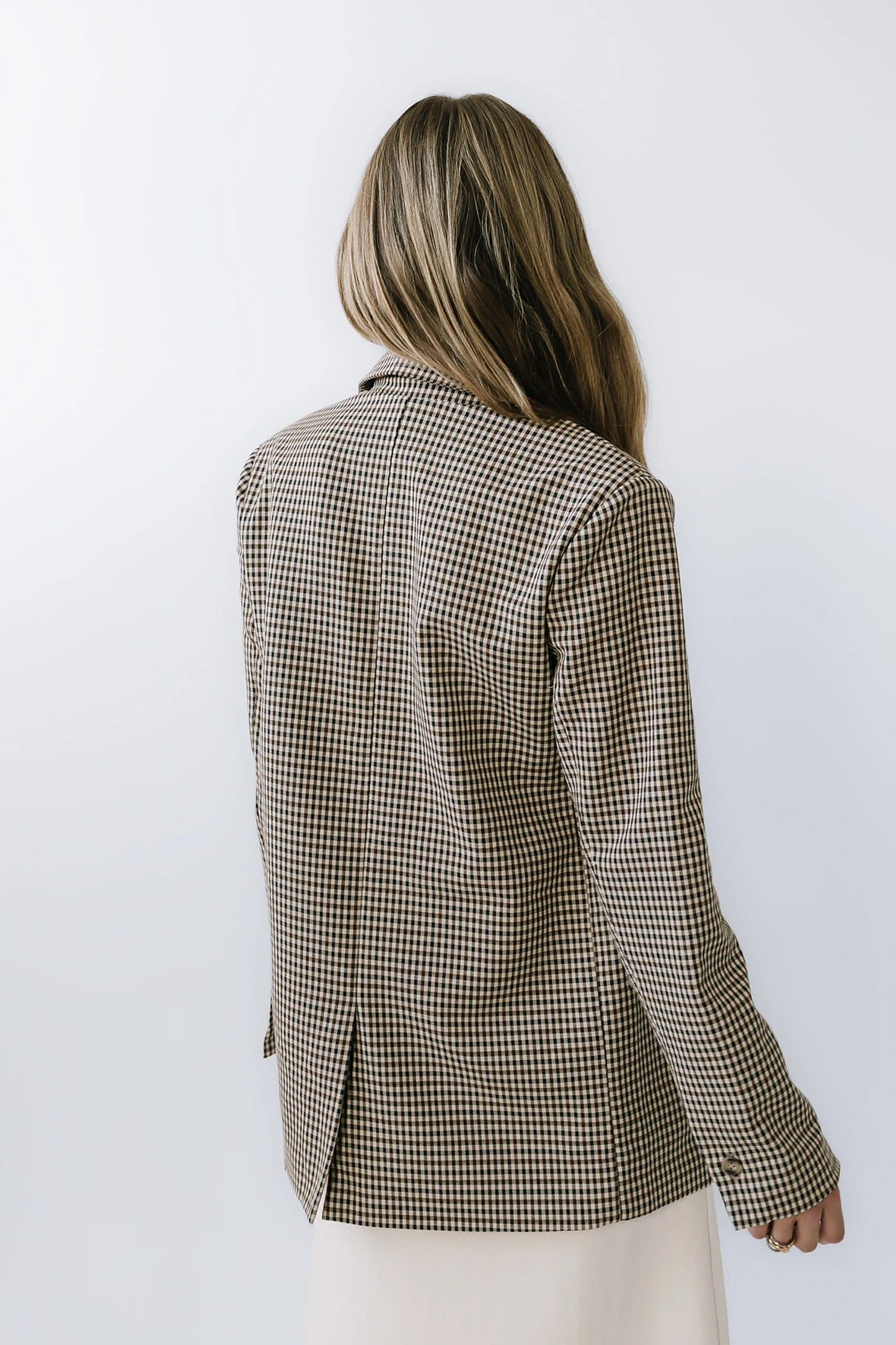Carie Gingham Blazer