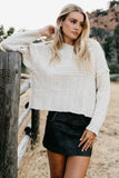 Scout Cable Knit Sweater FINAL SALE