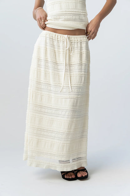 Markus Lace Maxi Skirt