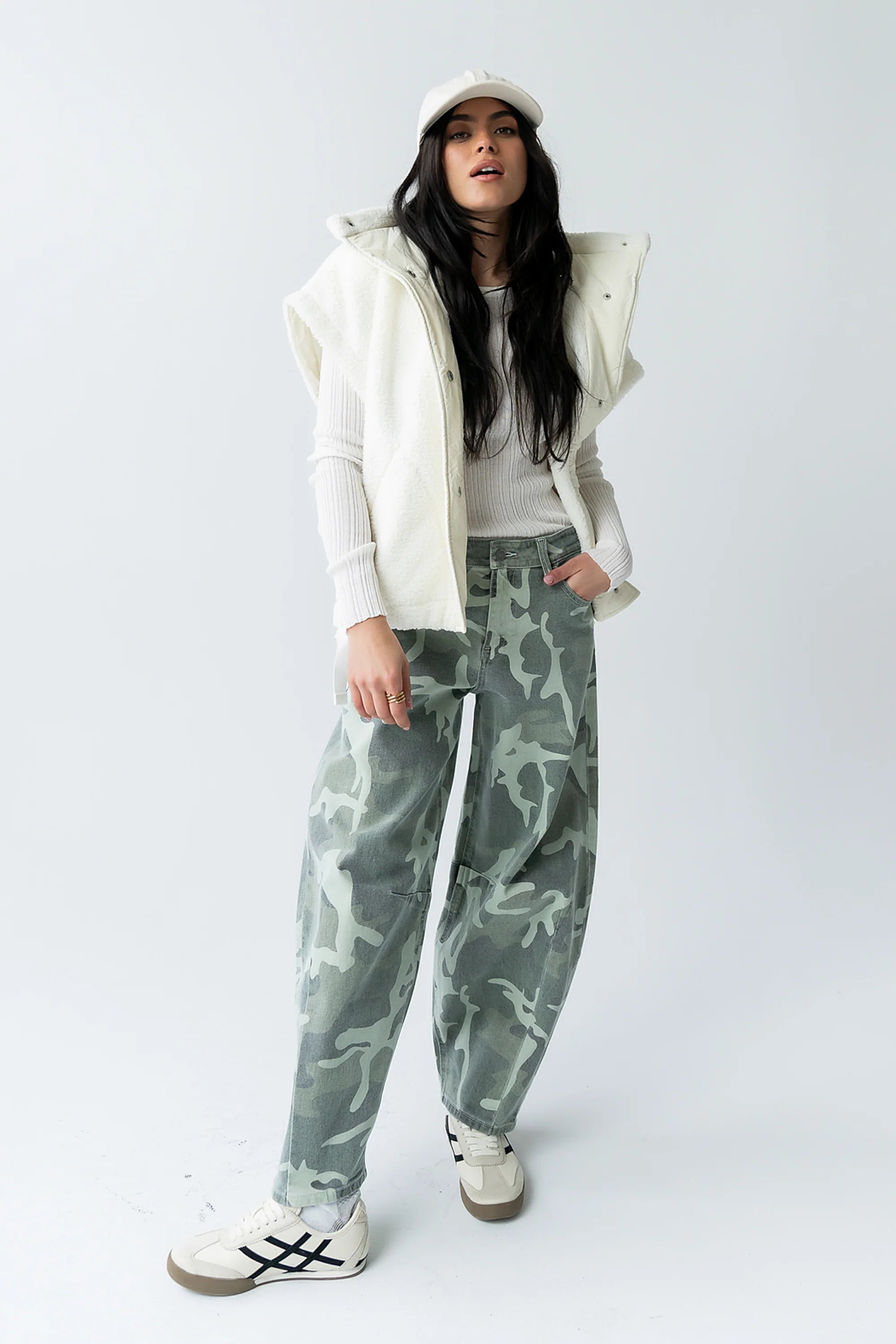 Marsha Oversized Sherpa Vest
