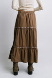 Anika Tiered Maxi Skirt FINAL SALE