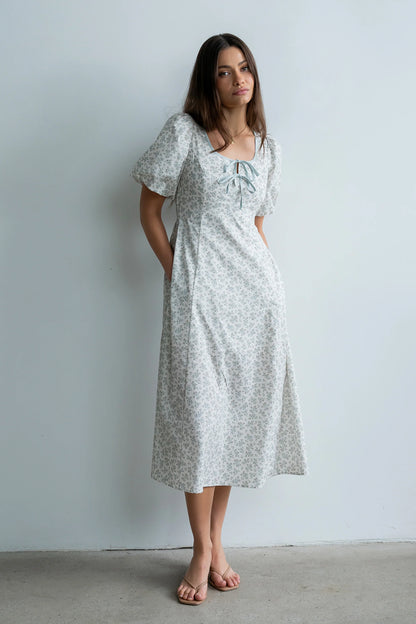 Mason Floral Midi Dress