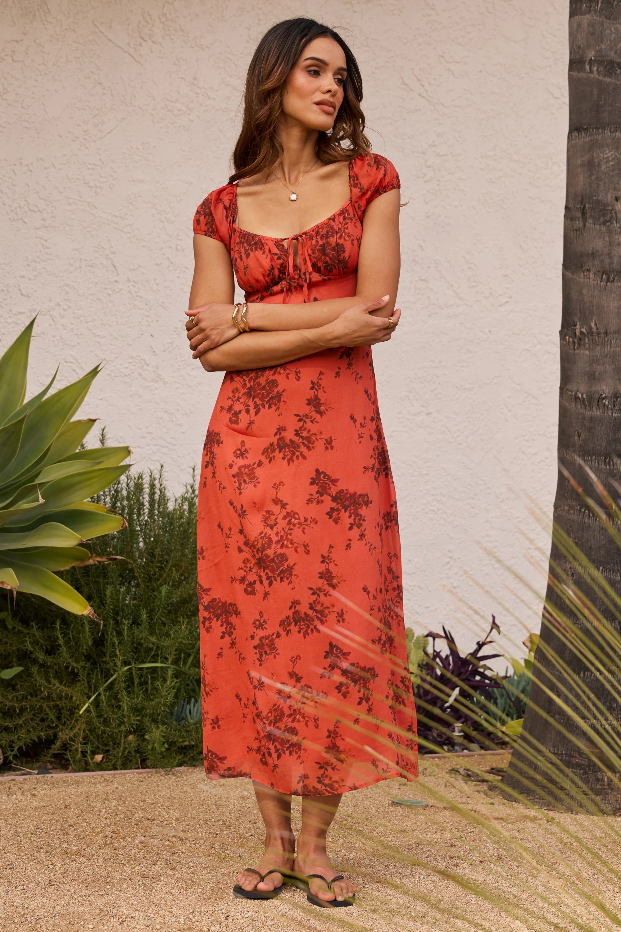Charles Floral Maxi Dress