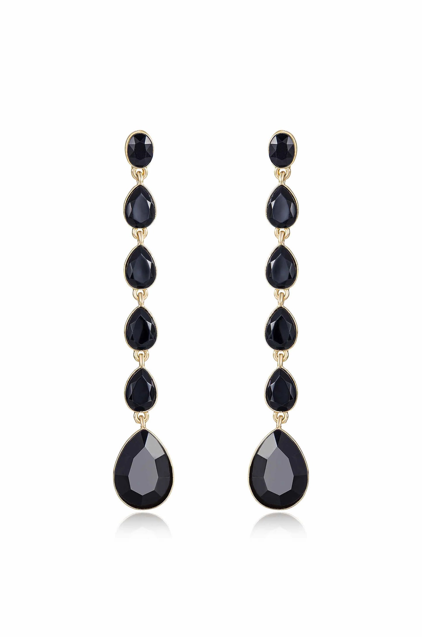 Crystallized Drop Earrings