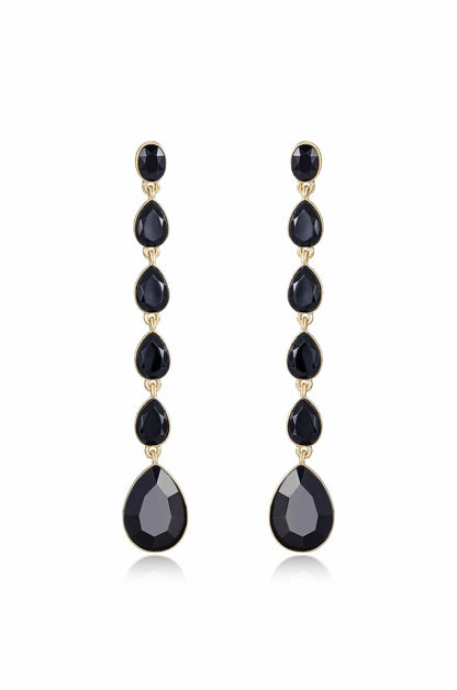 Crystallized Drop Earrings