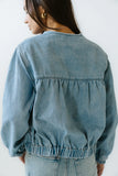 Juney Cinched Denim Jacket FINAL SALE