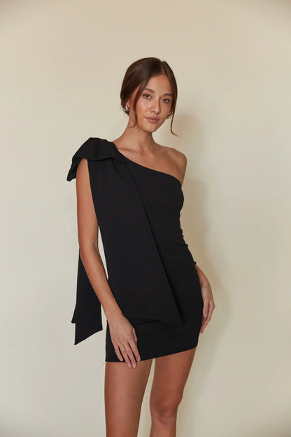 Mischa Bow Bodycon Mini Dress