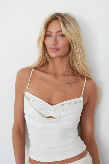 Maritza Embellished Tank Top