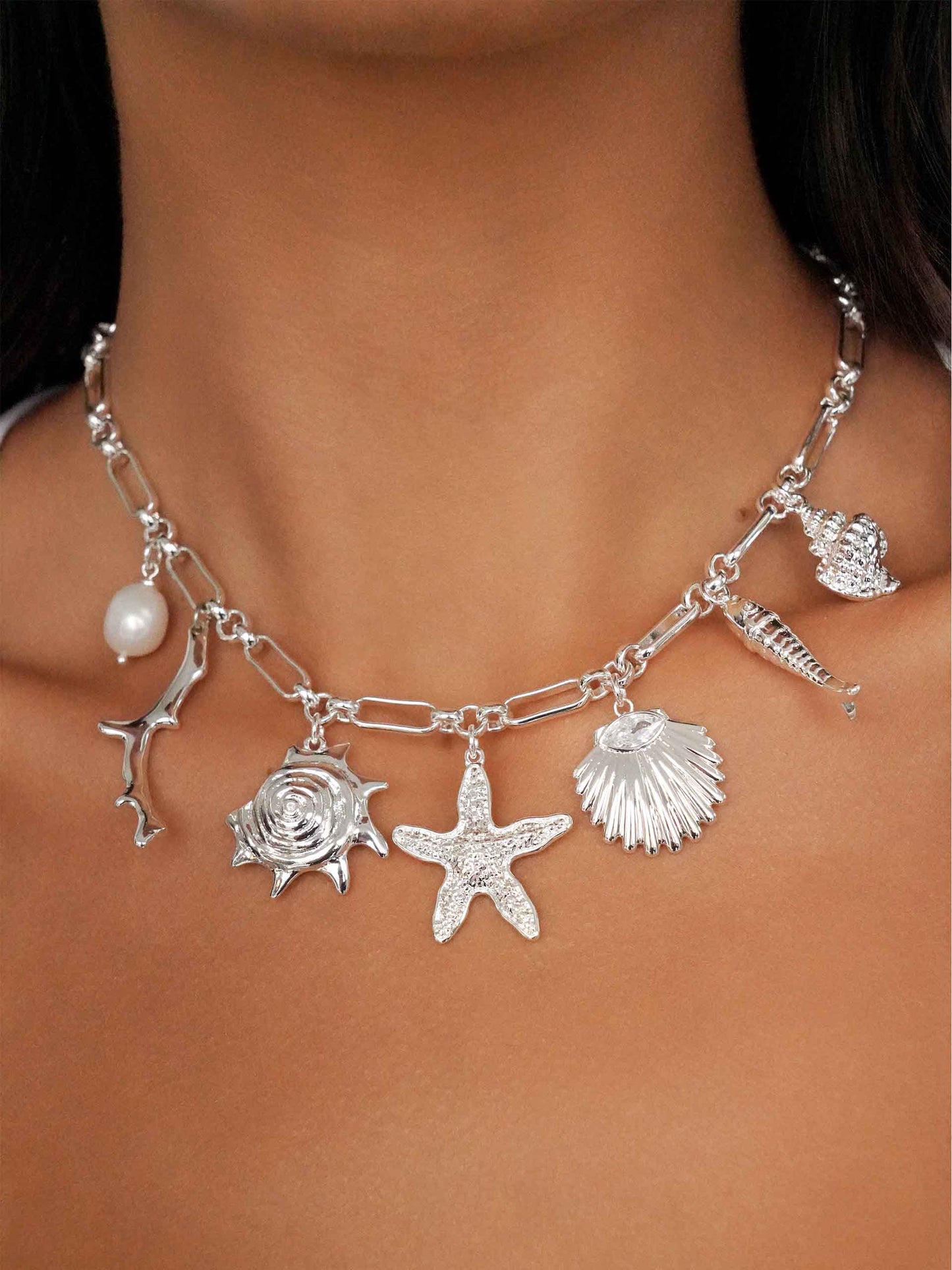 Oceanic Dreams Charm Necklace