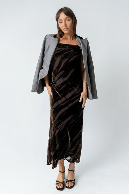 Hayden Velvet Maxi Dress