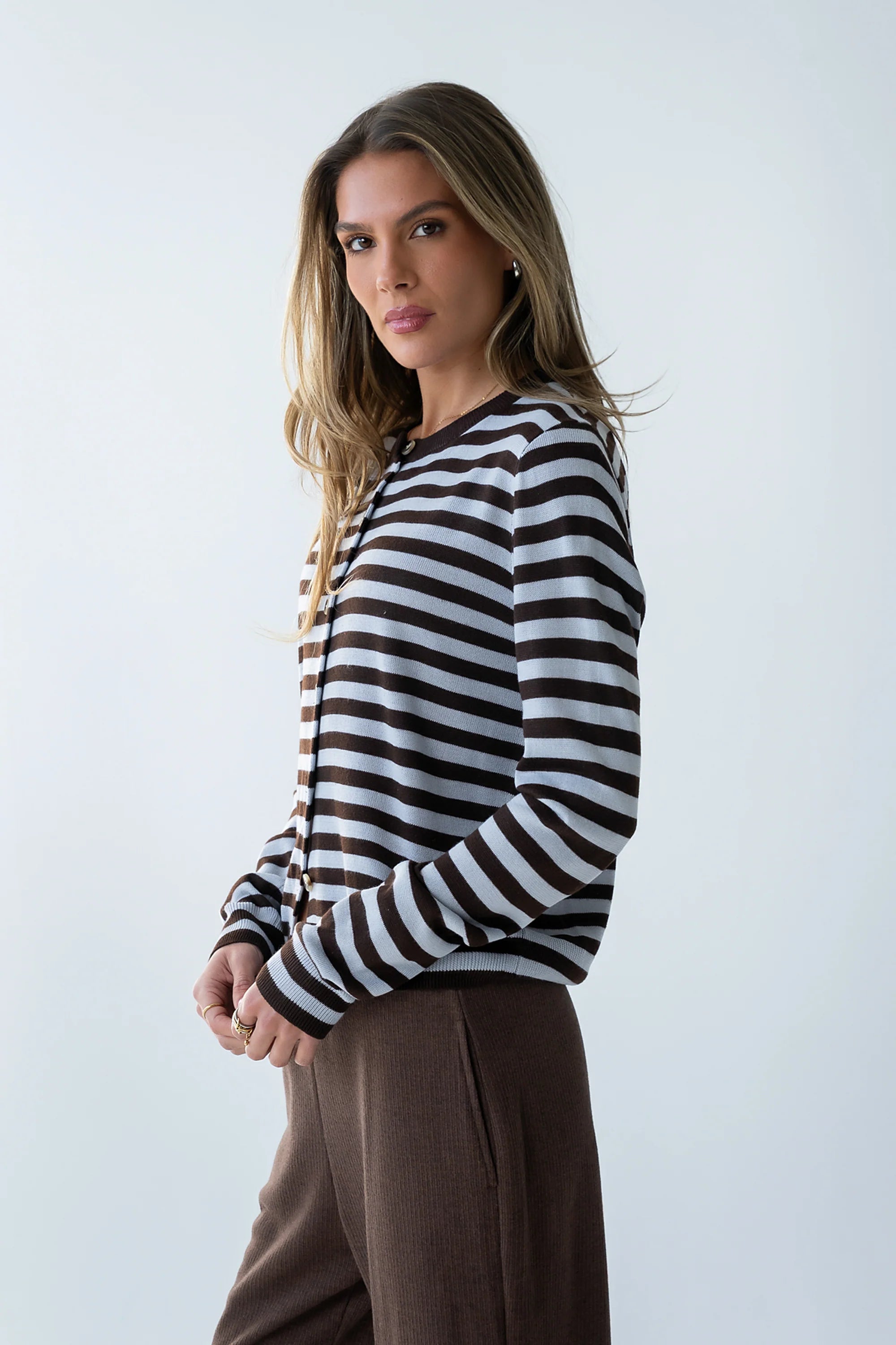 Bentlee Striped Sweater