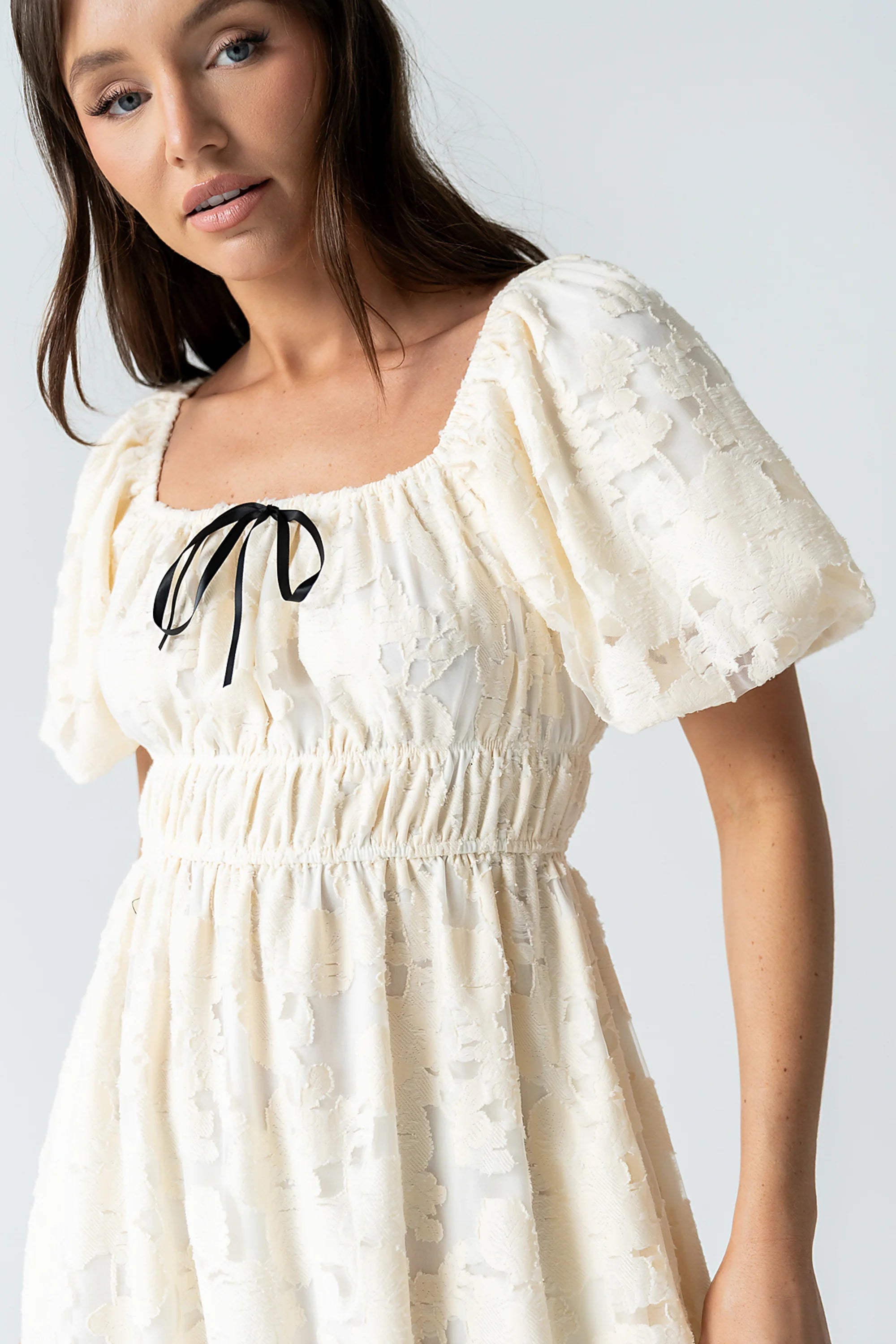 Tracie Sheer Midi Dress