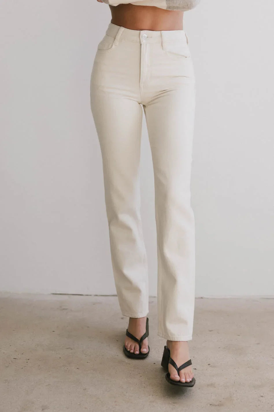 Frank and Oak Cyndi Straight Leg Jeans FINAL SALE