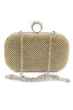Fascinating Rhinestone With Glitter Adjustable Clutches