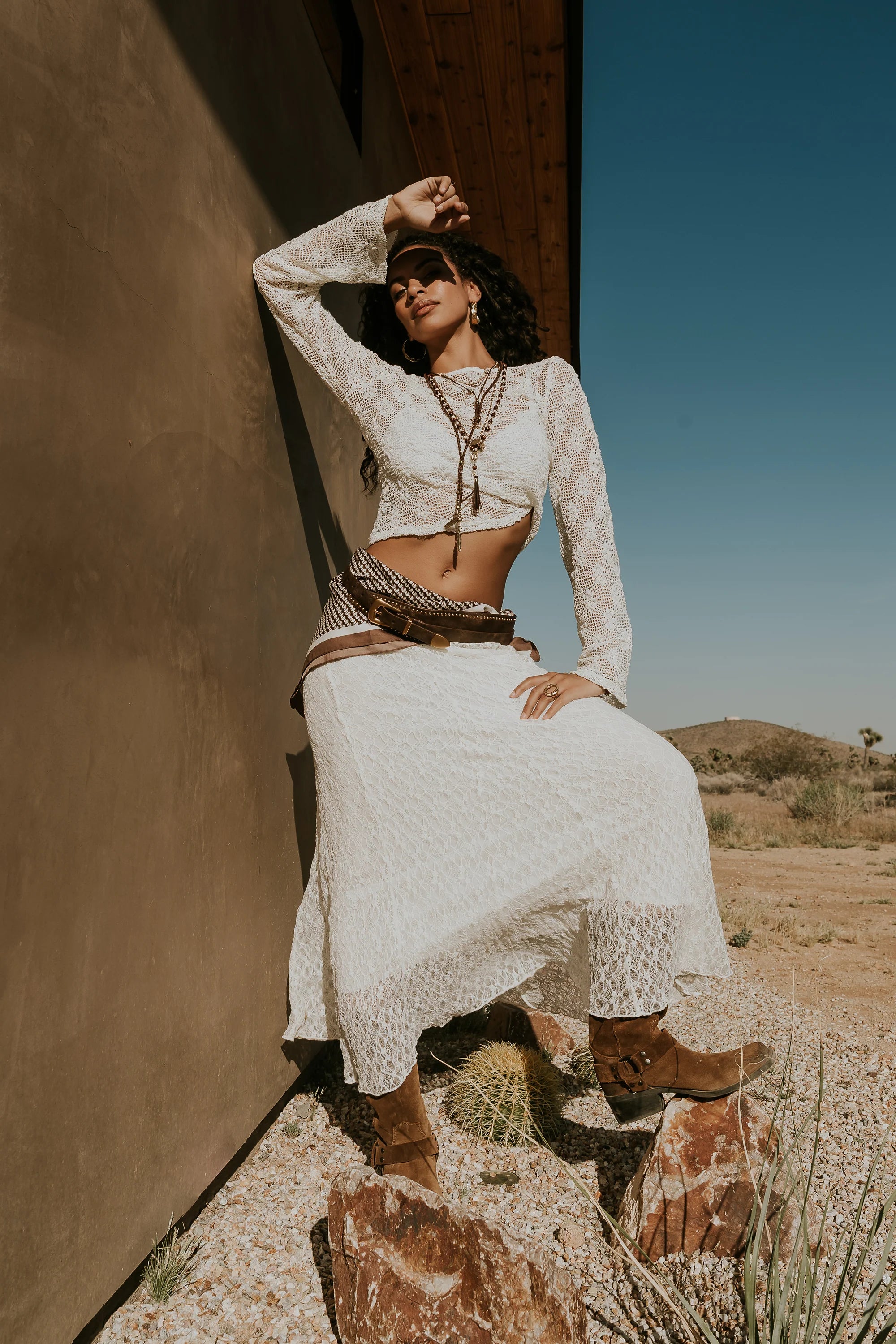 Joshua Crochet Top