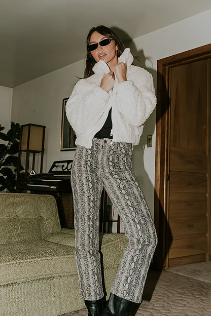Minnie Sherpa Bomber Jacket FINAL SALE