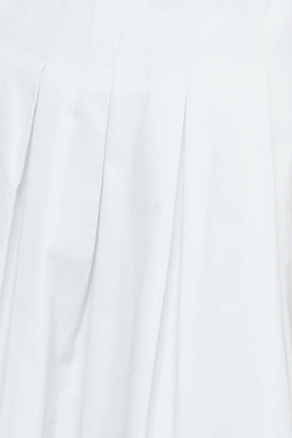 REVERIE WHITE MIDI DRESS