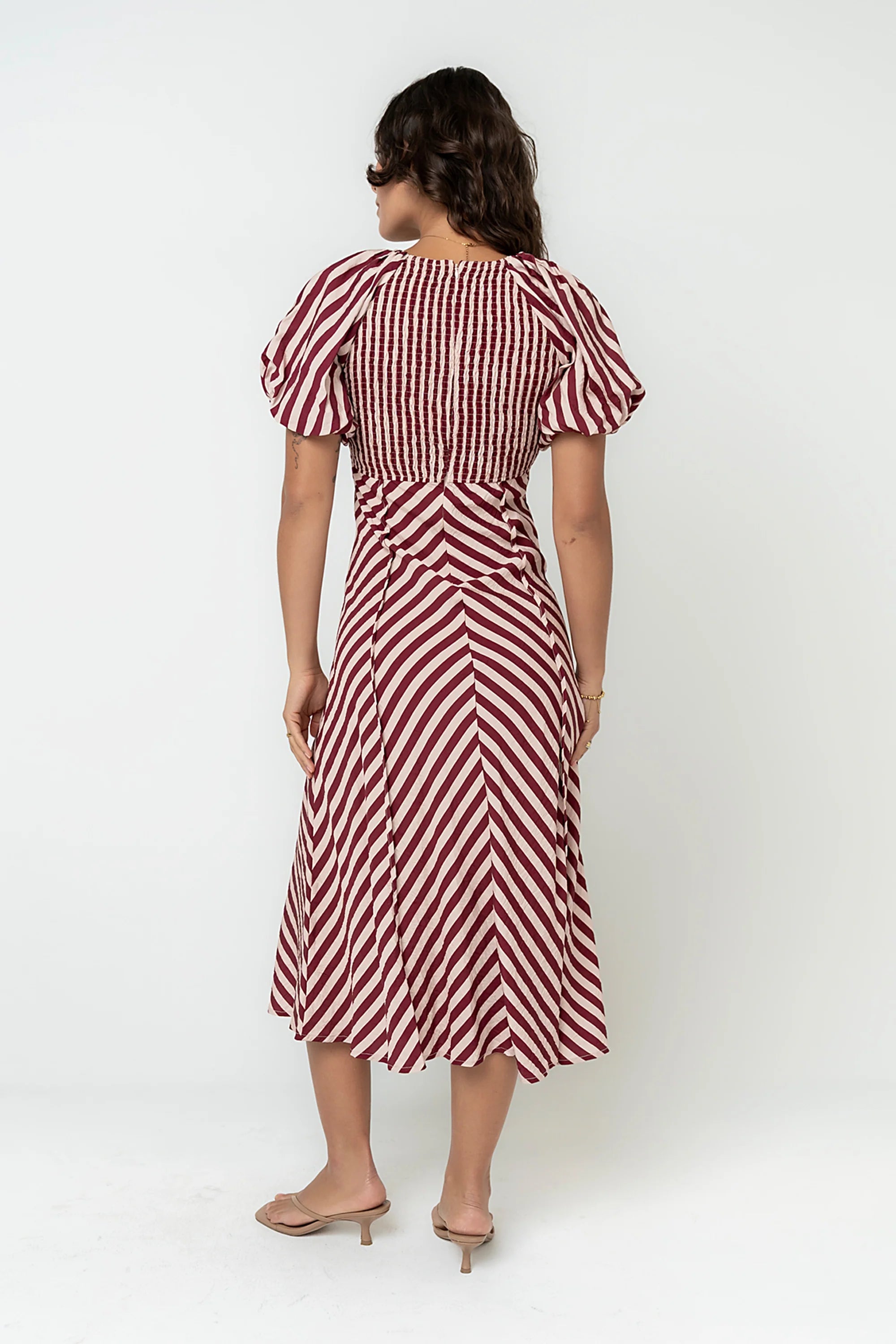 Lindsay Striped Maxi Dress