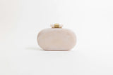Ethereal Capsule Clutch Pearl