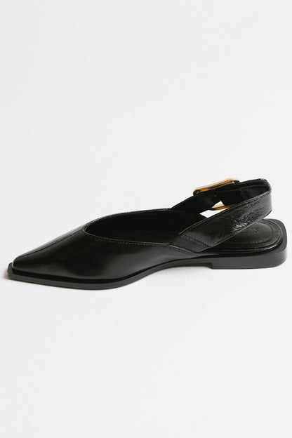 Steve Madden Shay Slingback Flats in Black
