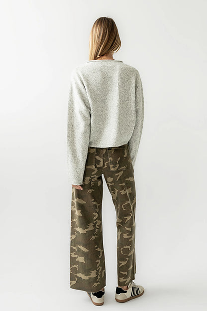 Atlas Camo Wide Leg Jeans FINAL SALE