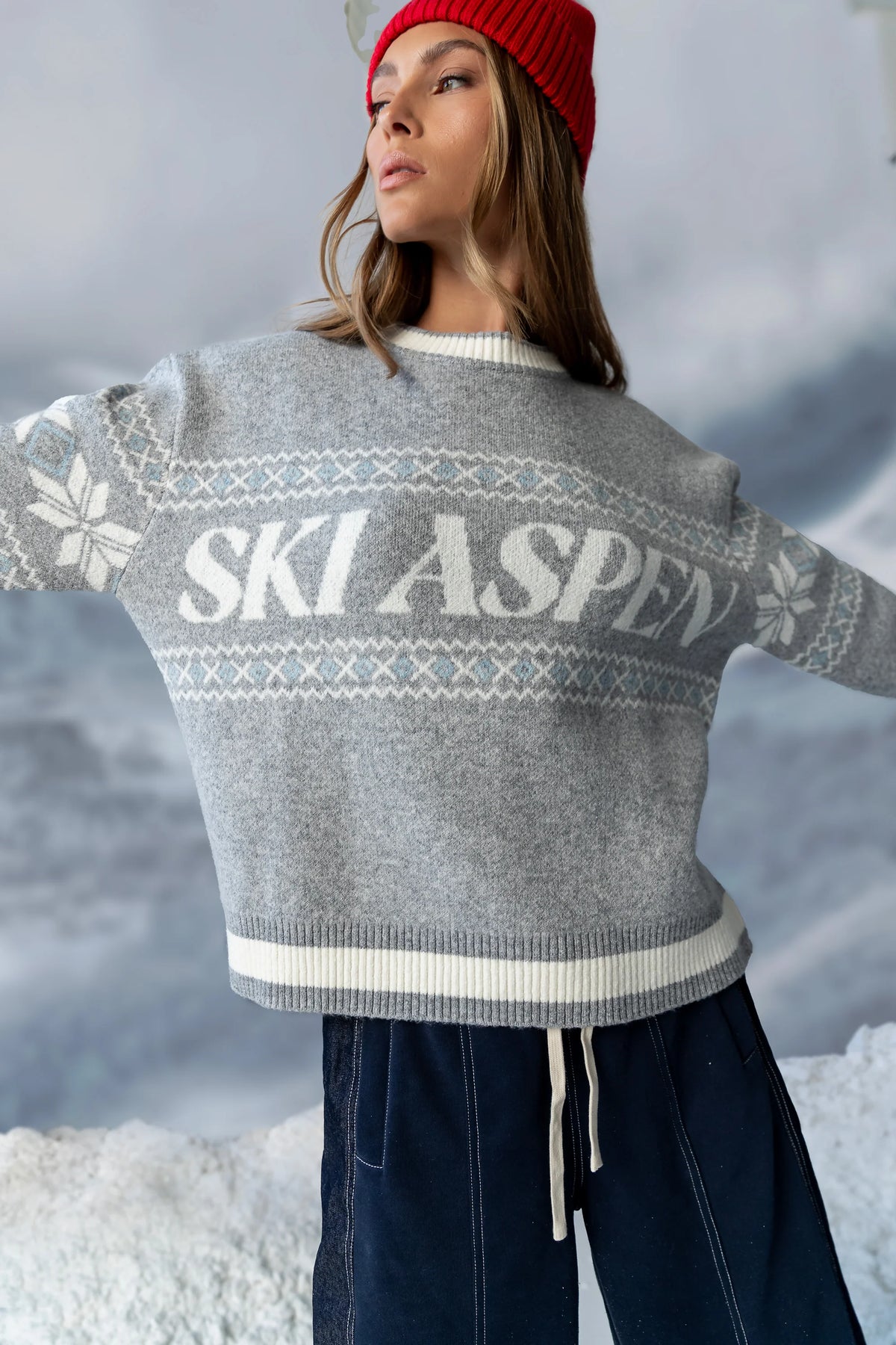 Ski Aspen Knit Sweater FINAL SALE