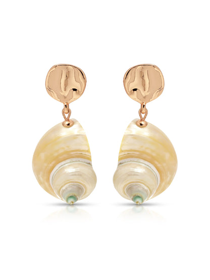 Sunken Treasure Shell Earrings