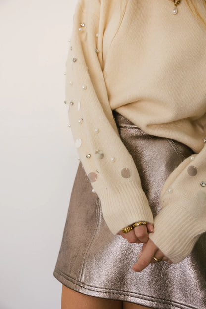Jazlynn Embellished Sweater FINAL SALE
