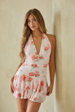 Vida Ruffle Floral Mini Dress