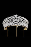 Vintage Zircon Wedding Crown
