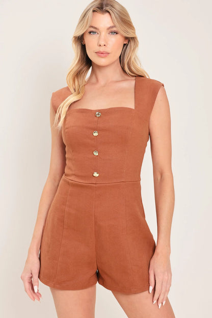 TERRACOTTA CHIC ROMPER