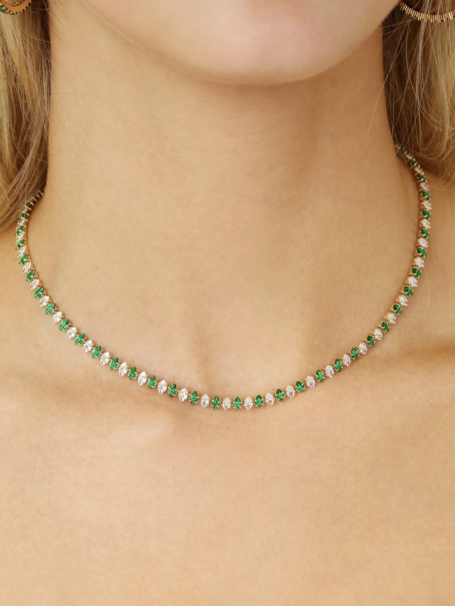 Marquise Crystal Necklace