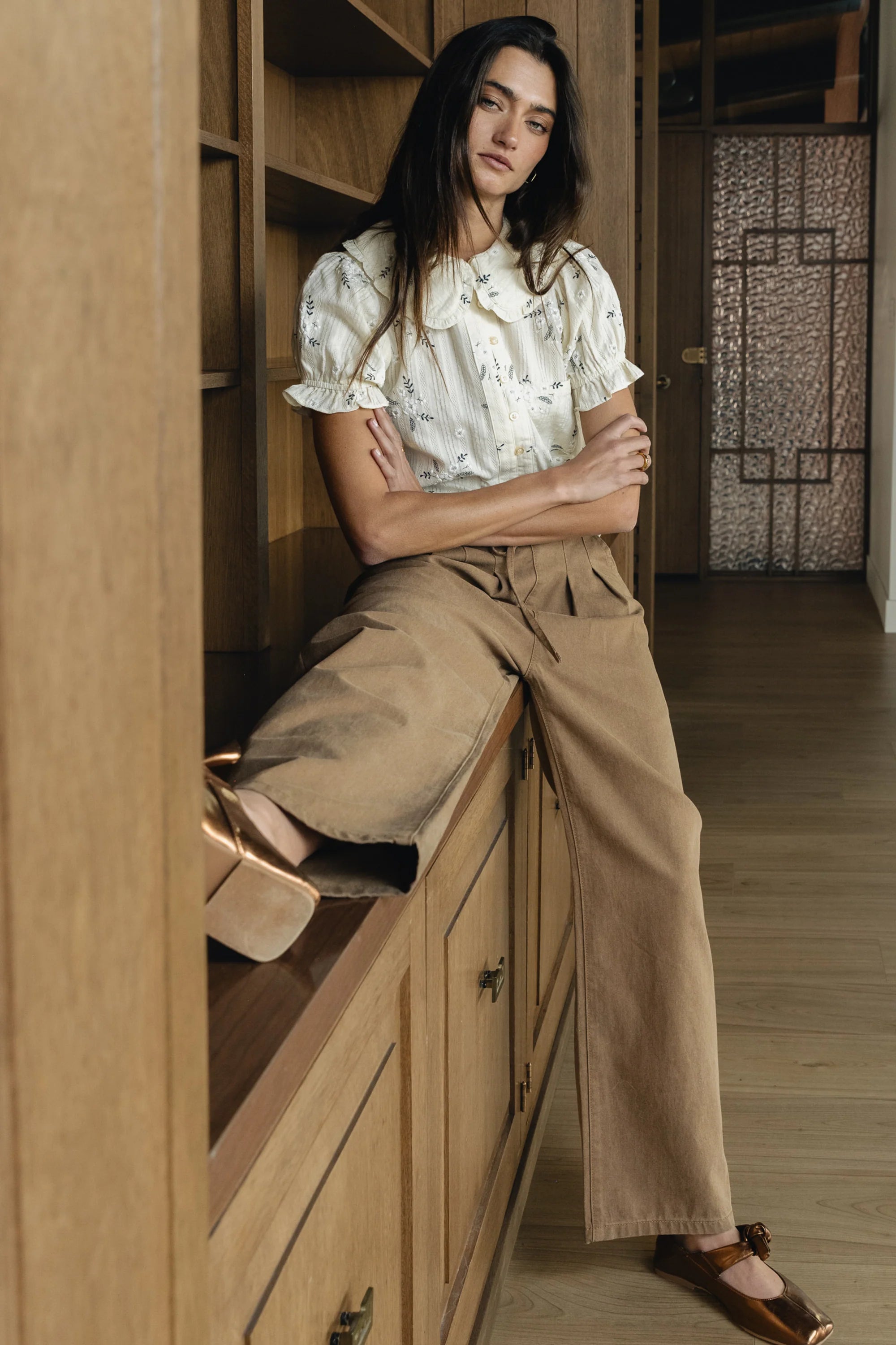 Mindy Pleated Pants