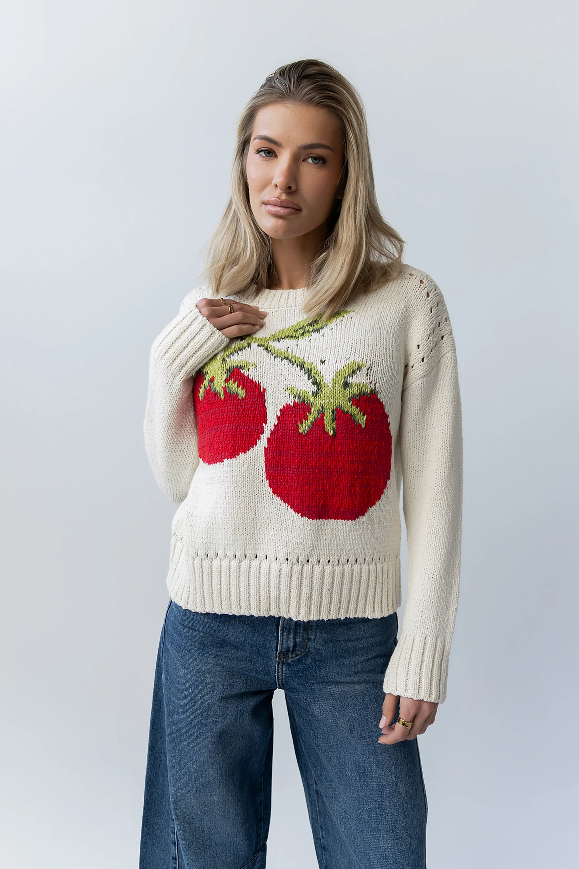 Megan Graphic Sweater